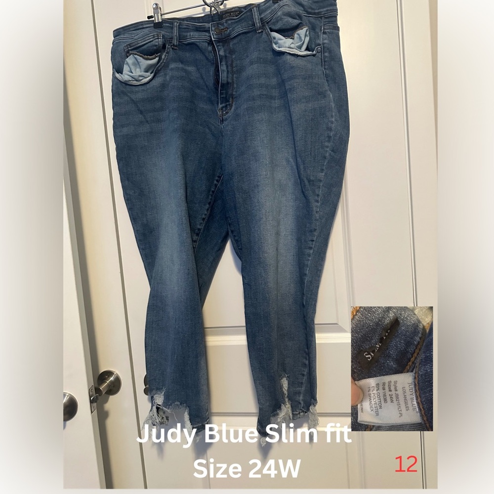 Judy Blue Slim Fit size 24W